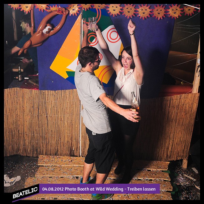 Photo Booth at Wild Wedding - Treiben lassen