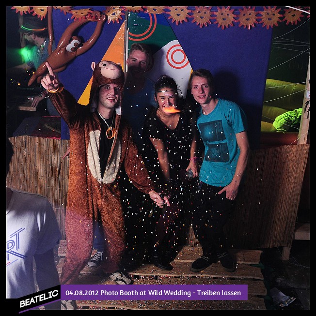 Photo Booth at Wild Wedding - Treiben lassen