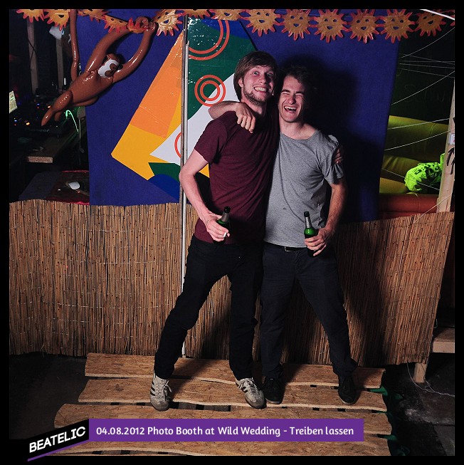 Photo Booth at Wild Wedding - Treiben lassen