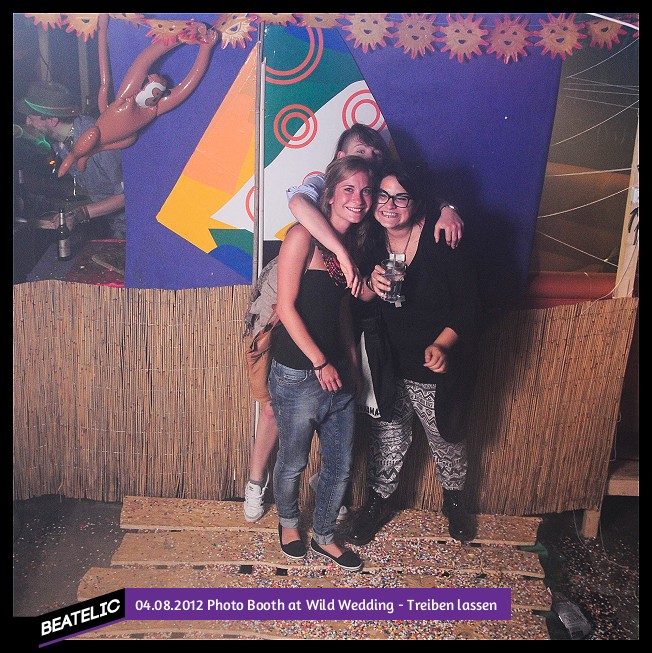 Photo Booth at Wild Wedding - Treiben lassen