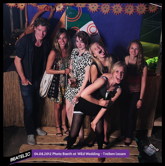 Photo Booth at Wild Wedding - Treiben lassen