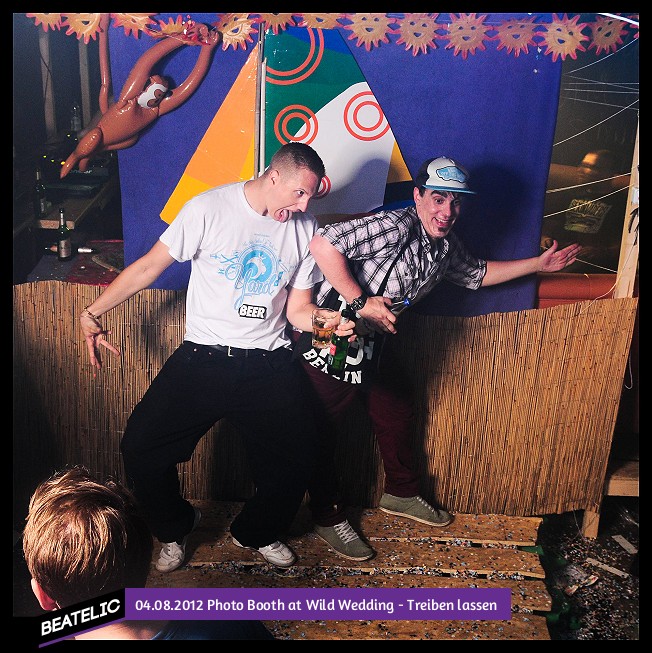 Photo Booth at Wild Wedding - Treiben lassen