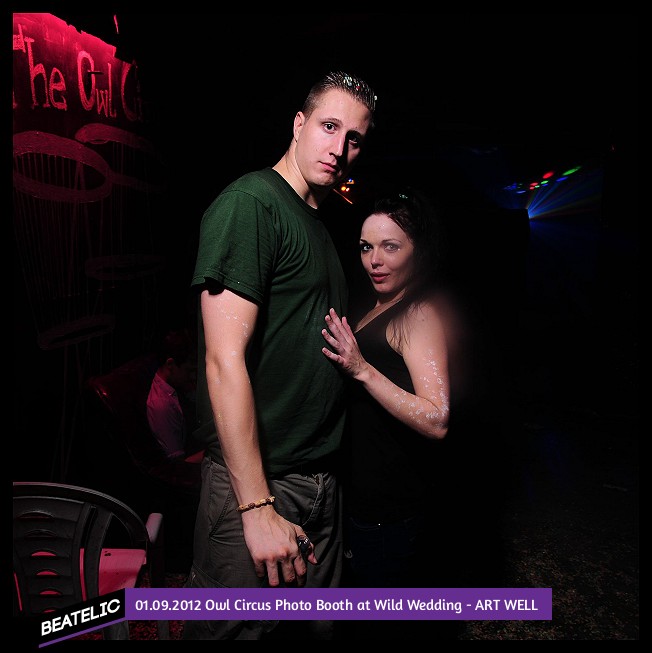 Owl Circus Photo Booth at Wild Wedding - ART WELL