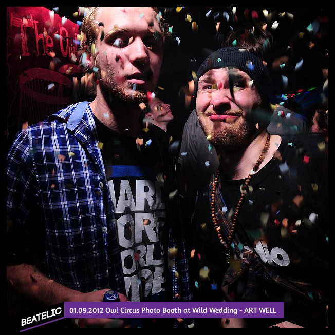 Owl Circus Photo Booth at Wild Wedding - ART WELL