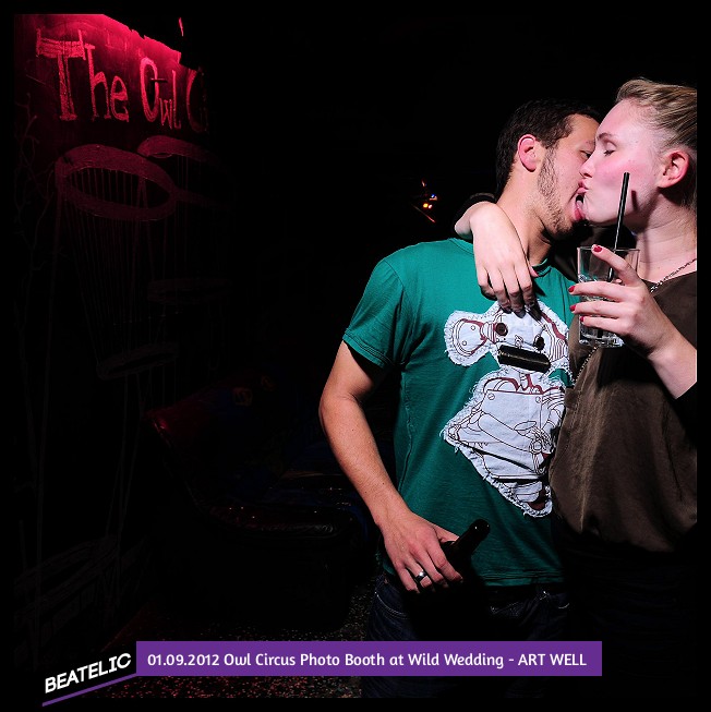 Owl Circus Photo Booth at Wild Wedding - ART WELL