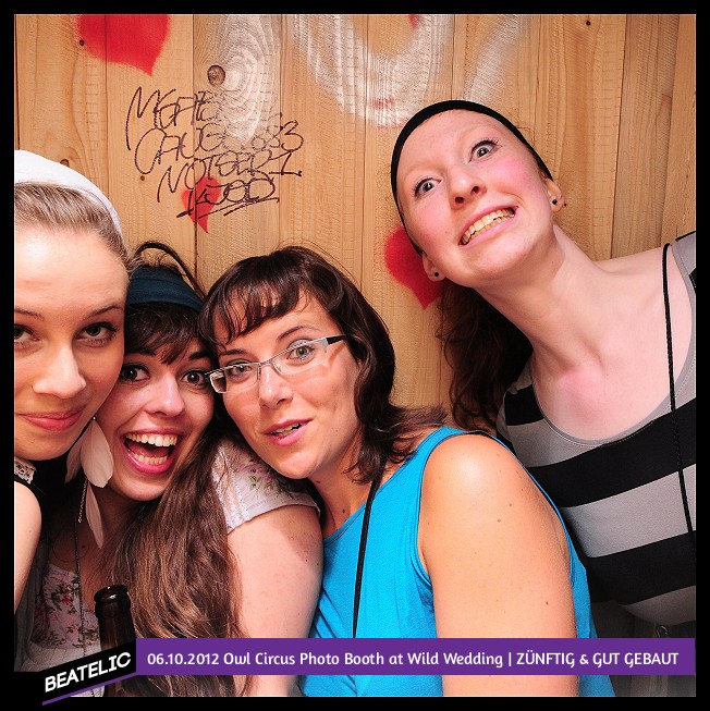 Owl Circus Photo Booth at Wild Wedding | ZÜNFTIG & GUT GEBAUT