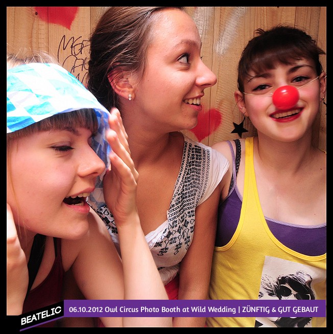 Owl Circus Photo Booth at Wild Wedding | ZÜNFTIG & GUT GEBAUT