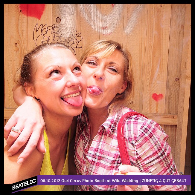 Owl Circus Photo Booth at Wild Wedding | ZÜNFTIG & GUT GEBAUT