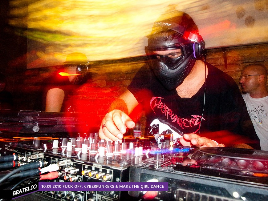 FUCK OFF: CYBERPUNKERS & MAKE THE GIRL DANCE