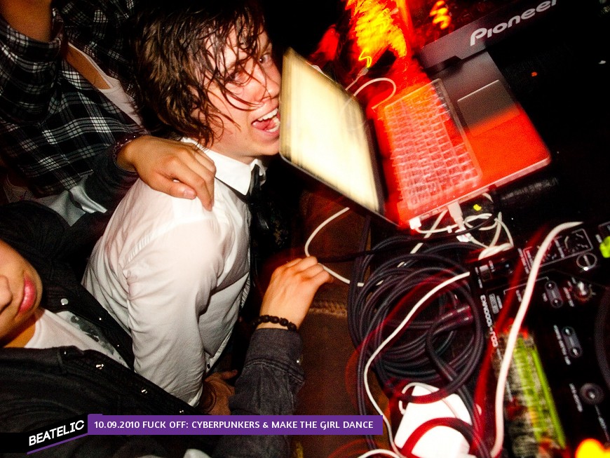 FUCK OFF: CYBERPUNKERS & MAKE THE GIRL DANCE