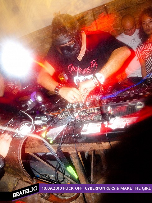 FUCK OFF: CYBERPUNKERS & MAKE THE GIRL DANCE