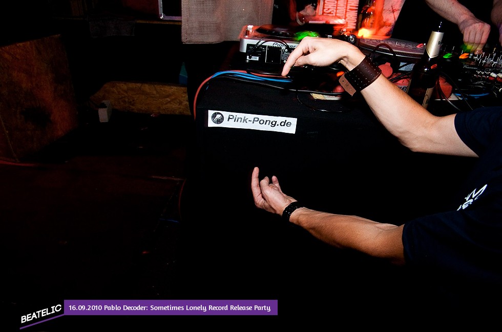Pablo Decoder: Sometimes Lonely Record Release Party